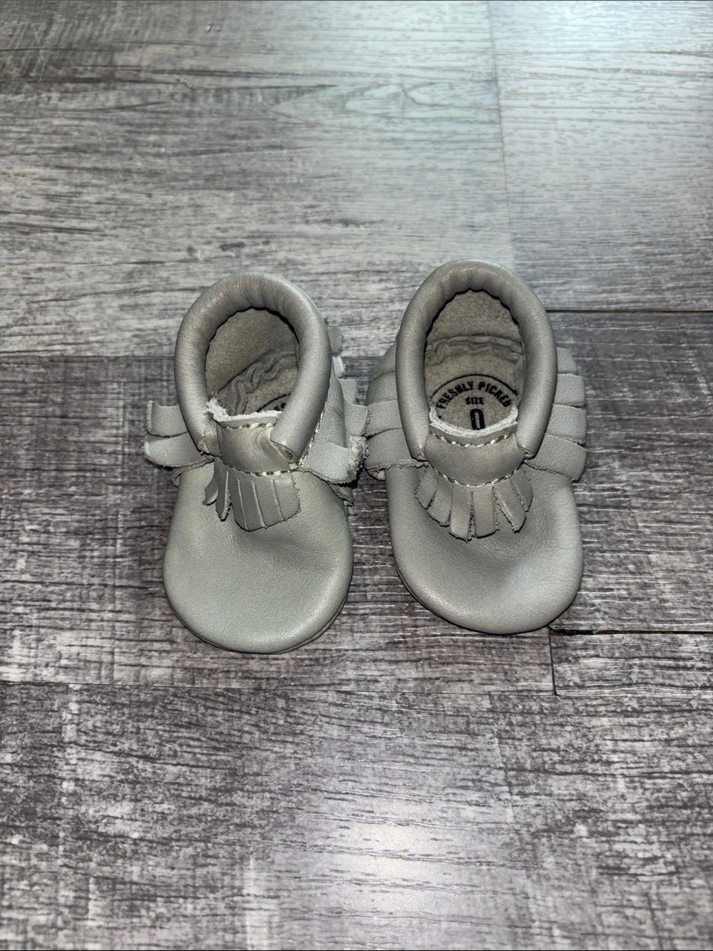 Freshly Picked Grey Moccasins